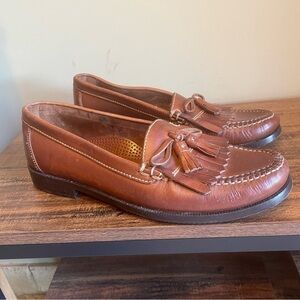 Cole Haan City Kiltie Fringe Pinch Buckle Loafer Men's 10